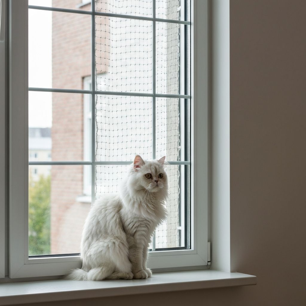 Zabezpieczenie okna dla kota - Ursynów